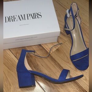 Royal blue heels